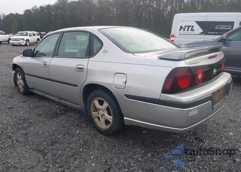 2005 Chevrolet Impala from USA, damaged, VIN 2G1WF52E659340743